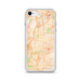 Custom Overland Park Kansas Map iPhone SE Phone Case in Watercolor