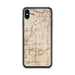 Custom Overland Park Kansas Map Phone Case in Woodblock