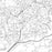 Oviedo Spain Map Print in Classic Style Zoomed In Close Up Showing Details