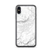 Custom iPhone X/XS Oviedo Spain Map Phone Case in Classic