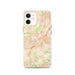 Custom iPhone 12 Oviedo Spain Map Phone Case in Watercolor