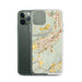 Custom Oviedo Spain Map Phone Case in Woodblock