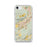 Custom iPhone SE Oviedo Spain Map Phone Case in Woodblock