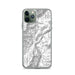 Custom iPhone 11 Pro Oxbow Oregon Map Phone Case in Classic
