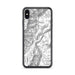 Custom iPhone XS Max Oxbow Oregon Map Phone Case in Classic