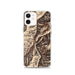 Custom iPhone 12 Oxbow Oregon Map Phone Case in Ember