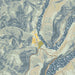 Oxbow Oregon Map Print in Woodblock Style Zoomed In Close Up Showing Details