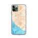 Custom Oxnard California Map Phone Case in Watercolor