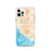 Custom Oxnard California Map iPhone 12 Pro Phone Case in Watercolor