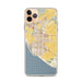 Custom Oxnard California Map Phone Case in Woodblock