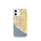 Custom Oxnard California Map iPhone 12 mini Phone Case in Woodblock