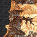 Pacifica California Map Print in Ember Style Zoomed In Close Up Showing Details
