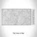 Rendered View of Pagosa Springs Colorado Map Engraving on 17oz Stainless Steel Insulated Cola Bottle