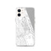 Custom Palm Coast Florida Map iPhone 12 Phone Case in Classic