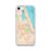 Custom Palm Coast Florida Map iPhone SE Phone Case in Watercolor