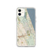Custom Palm Coast Florida Map Phone Case in Woodblock