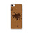 Custom Palouse Washington Map iPhone SE Phone Case in Ember