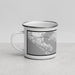 Left View Custom Panama City Florida Map Enamel Mug in Classic