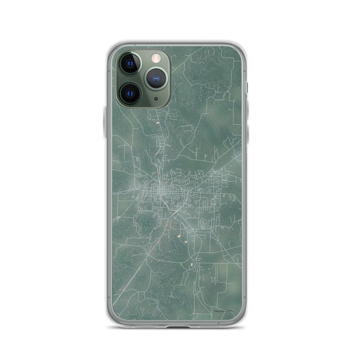 Custom iPhone 11 Pro Paris Tennessee Map Phone Case in Afternoon