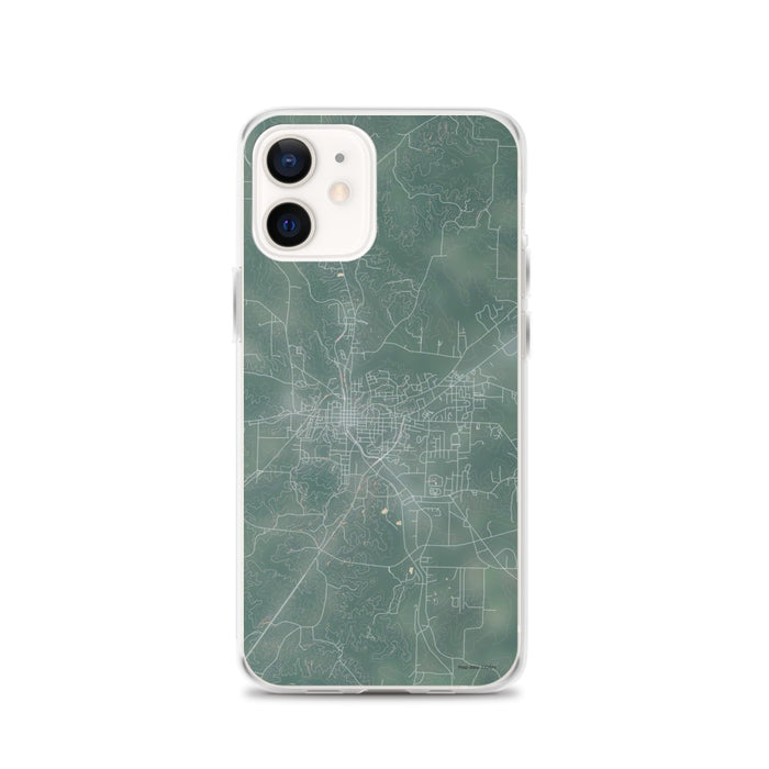 Custom iPhone 12 Paris Tennessee Map Phone Case in Afternoon