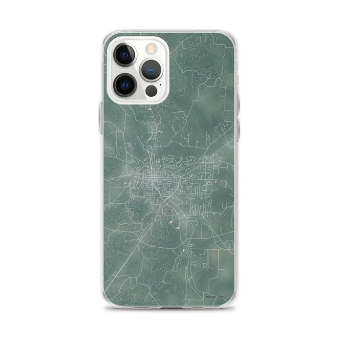 Custom iPhone 12 Pro Max Paris Tennessee Map Phone Case in Afternoon