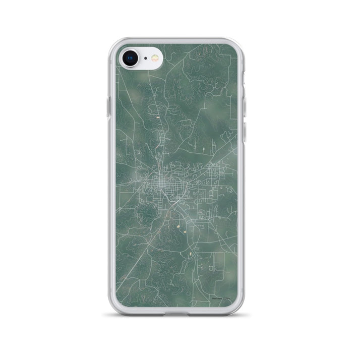 Custom iPhone SE Paris Tennessee Map Phone Case in Afternoon