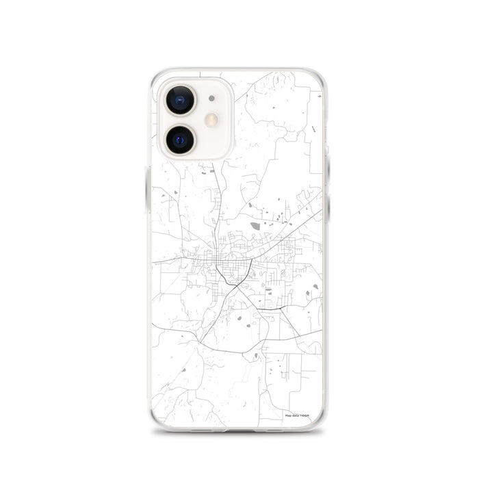 Custom iPhone 12 Paris Tennessee Map Phone Case in Classic