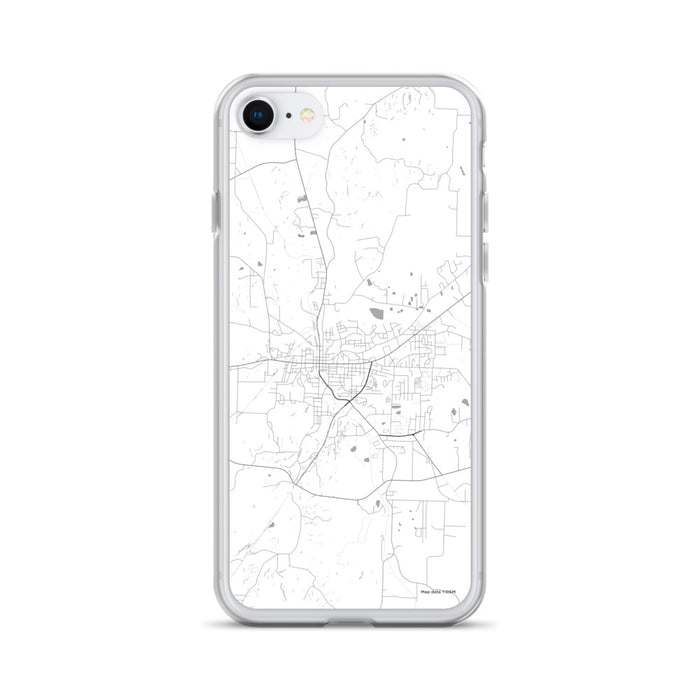 Custom iPhone SE Paris Tennessee Map Phone Case in Classic