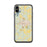 Custom iPhone X/XS Paris Texas Map Phone Case in Woodblock