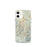 Custom Park City Utah Map iPhone 12 mini Phone Case in Woodblock