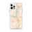 Custom Parkersburg West Virginia Map iPhone 12 Pro Max Phone Case in Watercolor