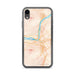 Custom Parkersburg West Virginia Map Phone Case in Watercolor