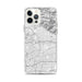 Custom Pasadena California Map iPhone 12 Pro Max Phone Case in Classic