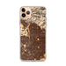 Custom Pasadena California Map Phone Case in Ember
