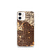 Custom Pasadena California Map iPhone 12 mini Phone Case in Ember