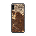 Custom Pasadena California Map Phone Case in Ember