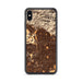 Custom Pasadena California Map Phone Case in Ember