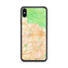 Custom Pasadena California Map Phone Case in Watercolor