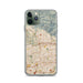 Custom Pasadena California Map Phone Case in Woodblock