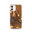Custom Pasco Washington Map iPhone 12 Phone Case in Ember