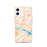 Custom Pasco Washington Map iPhone 12 Phone Case in Watercolor