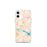 Custom Pasco Washington Map iPhone 12 mini Phone Case in Watercolor