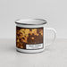 Right View Custom Paso Robles California Map Enamel Mug in Ember