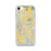 Custom iPhone SE Paso Robles California Map Phone Case in Woodblock