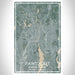 Pawtucket Rhode Island Map Print Portrait Orientation in Afternoon Style With Shaded Background