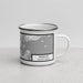 Right View Custom Peabody Massachusetts Map Enamel Mug in Classic