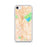 Custom Perris California Map iPhone SE Phone Case in Watercolor
