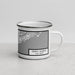 Right View Custom Perth Amboy New Jersey Map Enamel Mug in Classic