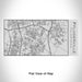 Rendered View of Pflugerville Texas Map Engraving on 17oz Stainless Steel Insulated Cola Bottle