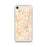 Custom iPhone SE Pflugerville Texas Map Phone Case in Watercolor
